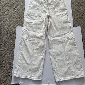 Rails Off-White Wide Leg Jeans
